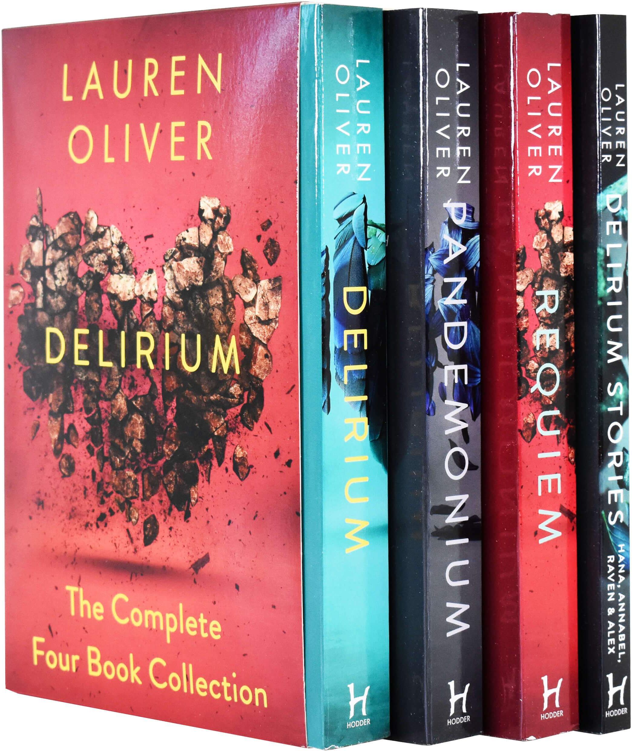 Delirium: The Complete 4 Books Collection By Lauren Oliver - Young Adult - Paperback Hodder & Stoughton