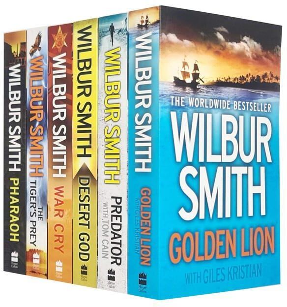 Wilbur Smith 6 Books Collection Set - Fiction - Paperback HarperCollins Publishers