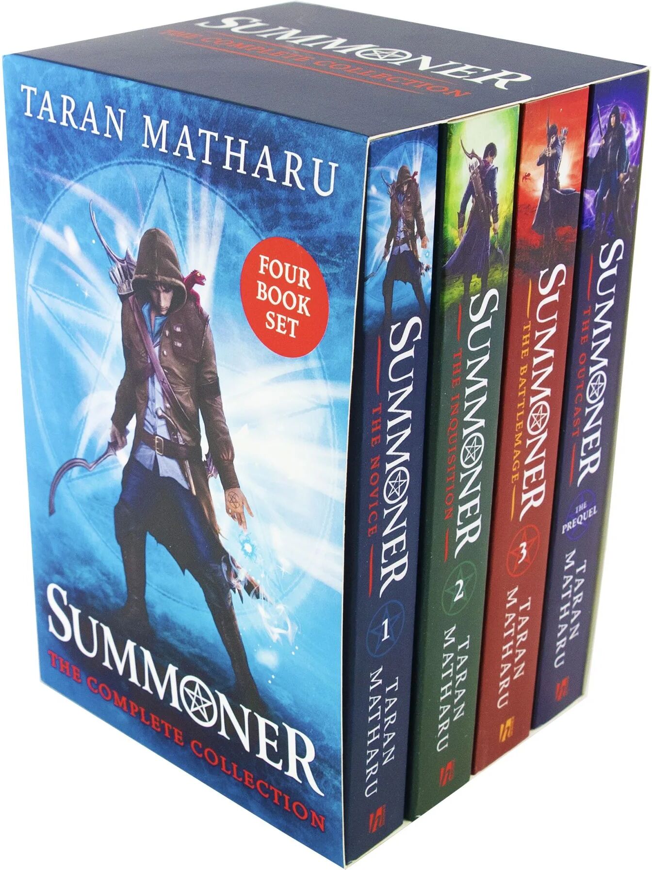 Summoner Series 4 Books Box Collection Set by Taran Matharu - Ages 12-17 - Paperback Hodder & Stoughton