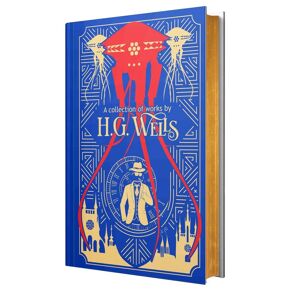 H.G. Wells: A Collection Of Works - Fiction - Leather Bound Wilco Books