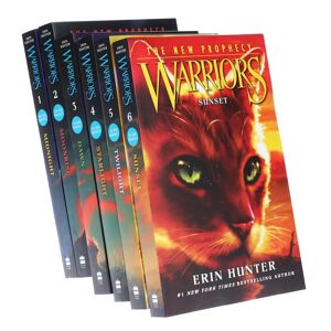 Warrior Cats: Series 2 The New Prophecy by Erin Hunter 6 Books Collection Set - Ages 8-12 - Paperback HarperCollins Publishers