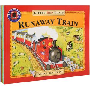 Little Red Train by Benedict Blathwayt 6 Books Collection Set - Ages 5-7 - Paperback Red Fox