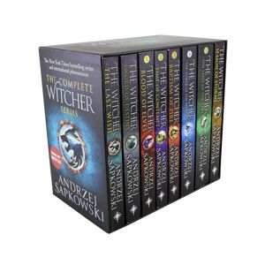 The Witcher Complete Series By Andrzej Sapkowski 8 Books Box Set Collection - Fiction - Paperback Gollancz