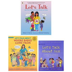Lets Talk Series By Robie H. Harris And Michael Emberley 3 Books Collection Set - Ages 7-11 - Paperback Walker Books Ltd