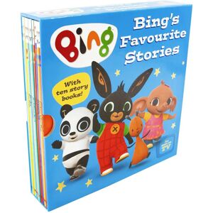 Bing Bunny 10 Books Favourite Stories Box Set By Ted Dewan - Ages 7-9 - Paperback HarperCollins Publishers