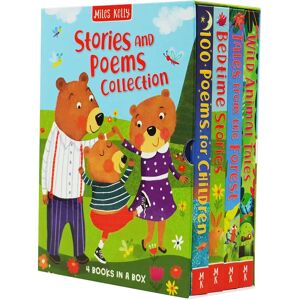 Childrens Stories and Poems Collection Slipcase by Miles Kelly 4 Books Box Set - Ages 5+ - Hardback Miles Kelly Publishing Ltd