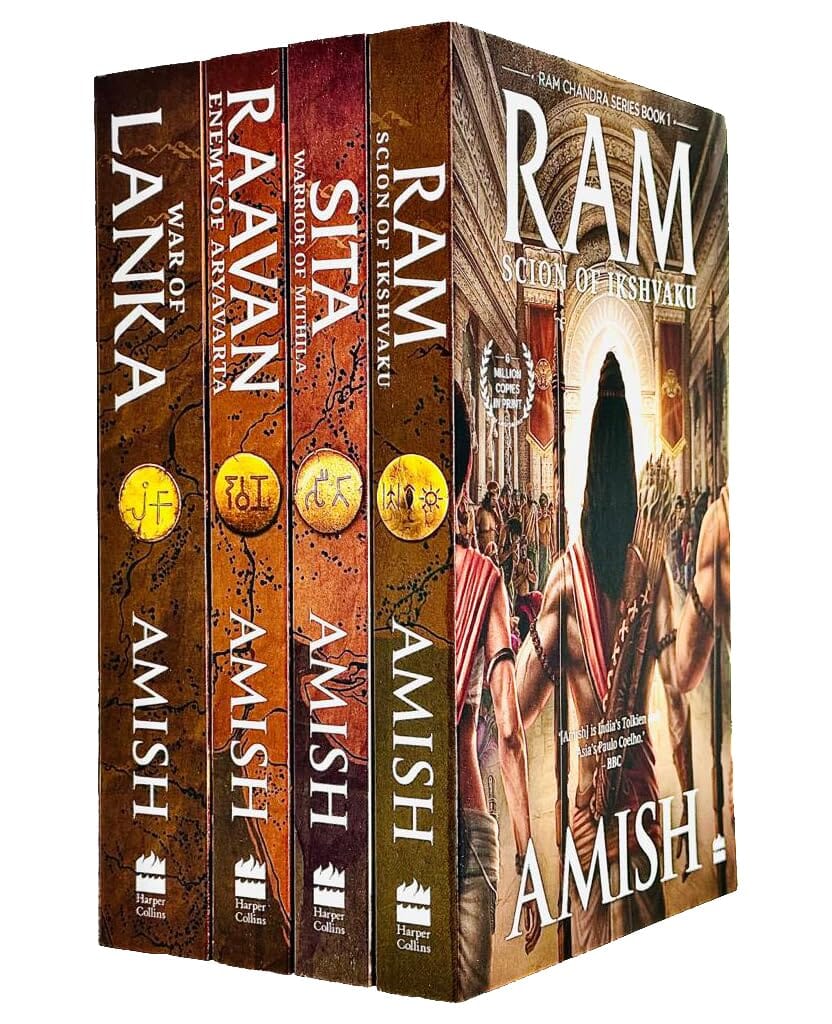 The Ram Chandra Series by Amish Tripathi 4 Books Collection - Fiction - Paperback HarperCollins Publishers