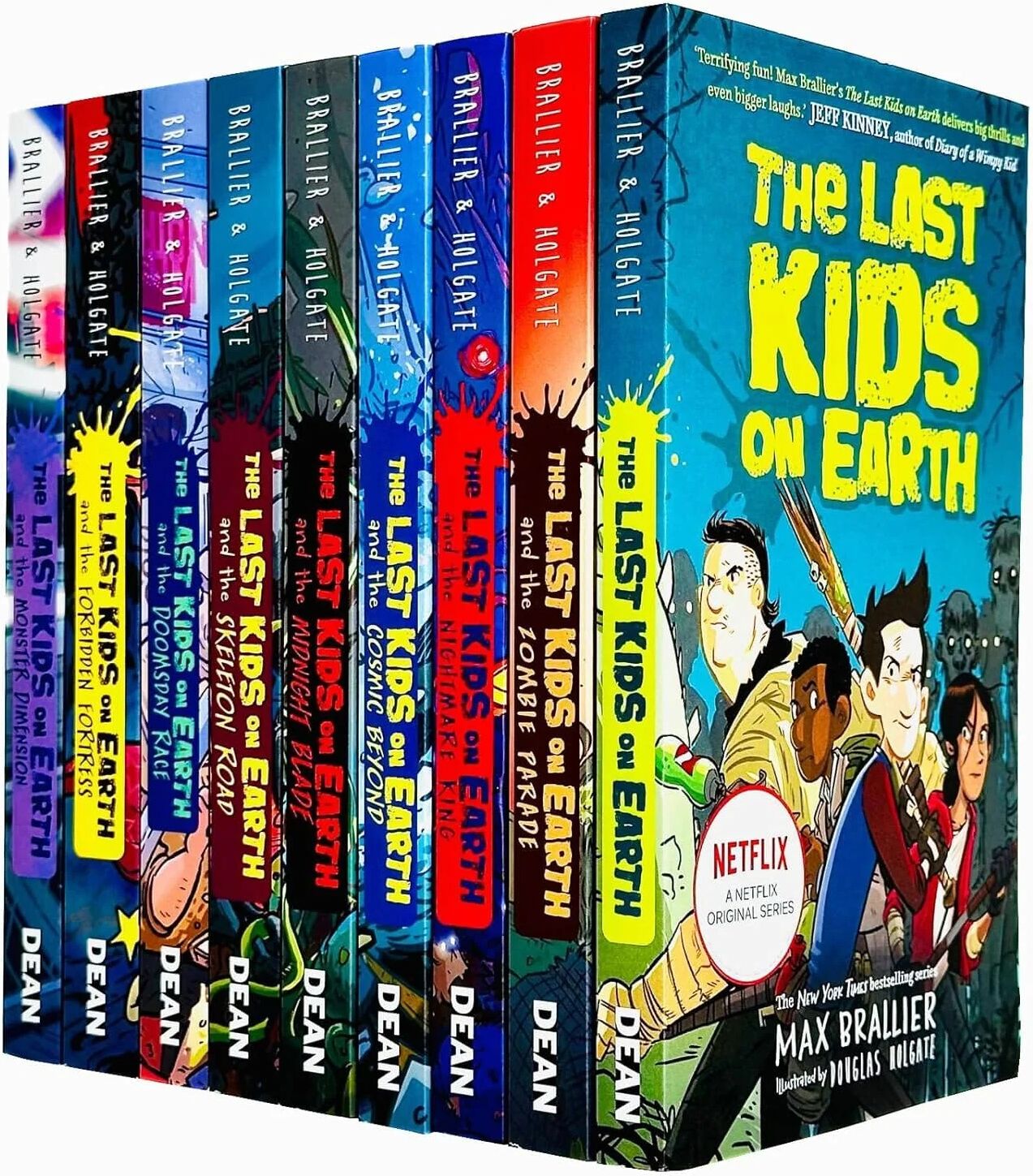 Last Kids on Earth Series by Max Brallier 9 Books Collection Set - Ages 8-12 - Paperback Dean