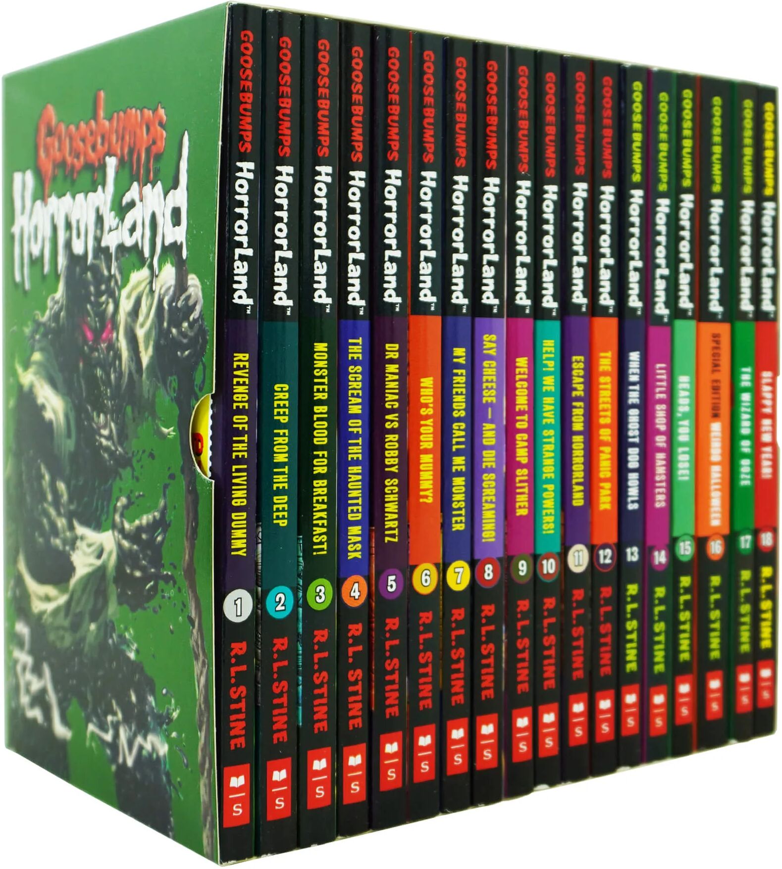 Goosebumps HorrorLand Series Collection 18 Books Box Set by R. L. Stine - Ages 8-12 - Paperback Scholastic