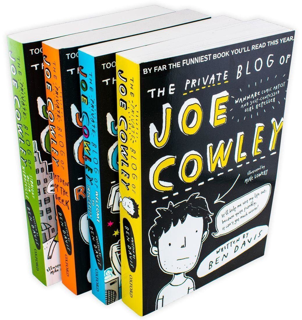 The Private Blog of Joe Cowley 4 Books Collection By Ben Davis - Fiction - Paperback Oxford University Press