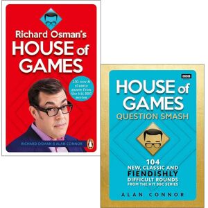 House of Games & Question Smash By Richard Osman and Alan Connor 2 Books Collection Set - Non Fiction - Paperback Ebury Publishing