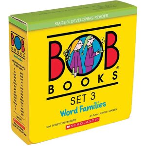 Bob Books Set 3: Word Families (Stage 3: Developing Reader) 10 Books Collection Set - Ages 4+ - Paperback Scholastic