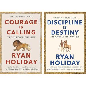 The Stoic Virtues Series By Ryan Holiday 2 Books Collection - Non Fiction - Hardback Penguin