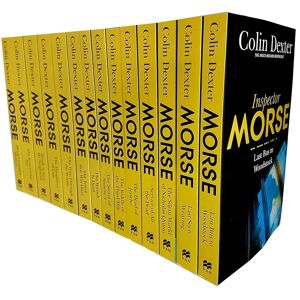 Inspector Morse Complete Collection by Colin Dexter 14 Books Set - Fiction - Paperback Pan Macmillan