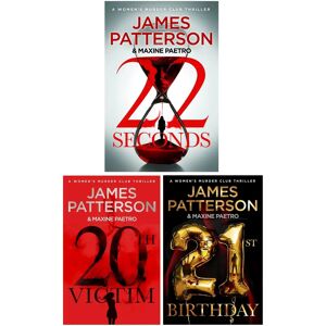 Women's Murder Club Series by James Patterson 3 Books Collection Set (20, 21 & 22) - Fiction - Paperback Penguin