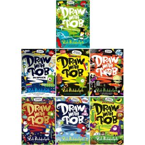 Draw With Rob Series By Rob Biddulph 7 Books Collection Set - Ages 4-10 - Paperback HarperCollins Publishers