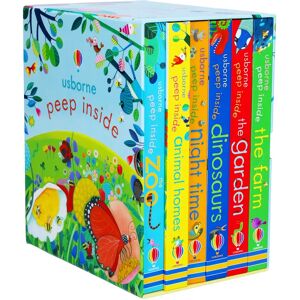 Peep Inside Complete 6 Books Collection By Usborne - Ages 2+ - Board Books Usborne Publishing Ltd