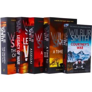 Courtney Family Novels By Wilbur Smith 5 Books Collection Set - Fiction - Paperback Bonnier Books Ltd