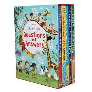 Lift-the-flap Questions and Answers by Katie Daynes 5 Books Box Set - Ages 0-5 - Hardback Usborne Publishing Ltd