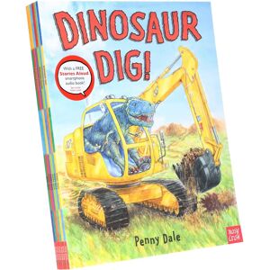 Penny Dale's Dinosaurs 6 Books Set With a Free Stories Audio Book! - Age 2-5 - Paperback Nosy Crow Ltd