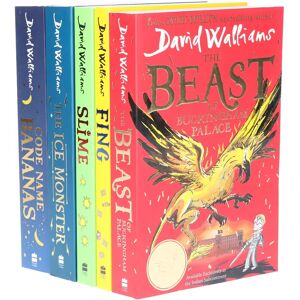 David Walliams Fantastically Funny Tale 5 Books Collection - Ages 7-11 - Paperback HarperCollins Publishers