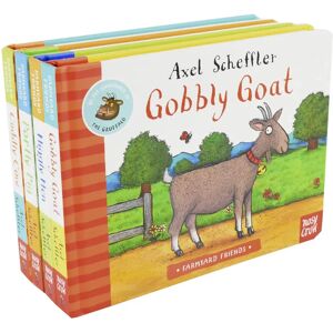 Axel Scheffler Farmyard Friends 4 Books Children Collection - Ages 0-5 - Board Books Nosy Crow Ltd