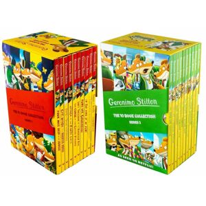 Geronimo Stilton Series 1 & 2 Collection 20 Books Box Set - Ages 5-7 - Paperback Sweet Cherry Publishing