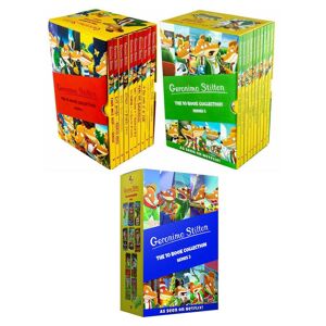 Geronimo Stilton Series 1-3 Collection 30 Books Box Set - Ages 7-9 - Paperback Sweet Cherry Publishing