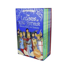 The Legends Of King Arthur Easy Classic 10 Books Box Set By Tracey Mayhew - Ages 7-9 - Paperback Sweet Cherry Publishing
