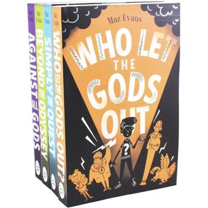 Who Let the Gods Out by Maz Evans 4 Books Collection Set - Ages 9-14 - Paperback Chicken House Ltd