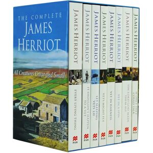 All Creatures Great and Small: The Complete James Herriot 8 Books Box Set - Non-Fiction - Paperback Pan Macmillan