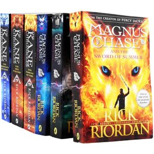 Rick Riordan Collection 6 Books Set (Kane Chronicles & Magnus Chase) - Ages 9-16 - Paperback Penguin