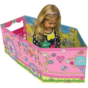 Convertible Princess Carriage By Miles Kelly – Great Value Sit In Princess Carriage, Interactive Playmat & Fun Storybook - Ages 3+ - Board Book Miles Kelly Publishing Ltd