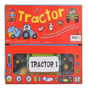Convertible Tractor By Sarah Parkin – Great Value Sit In Tractor, Interactive Playmat & Fun Storybook - Ages 2+ - Board Book Miles Kelly Publishing Ltd