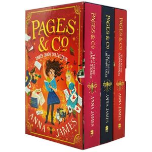 Pages & Co Series by Anna James 3 Books Collection Box Set - Age 9-14 - Paperback HarperCollins Publishers