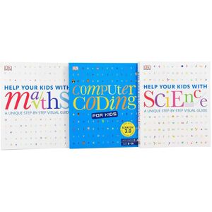 DK Help Your Kids with Maths, Science & Computer Coding 3 Books Collection by Carol Vorderman - Ages 5-7 - Paperback Dorling Kindersley Ltd