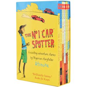 The No 1 Car Spotter Series 6 Books Collection Box Set by Atinuke - Ages 6-9 - Paperback Walker Books Ltd