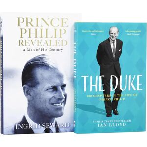 Prince Philip Revealed: A Man of His Century and The Duke: 100 Chapters in the Life of Prince Philip 2 Books Collection Set - Hardcover Simon & Schuster