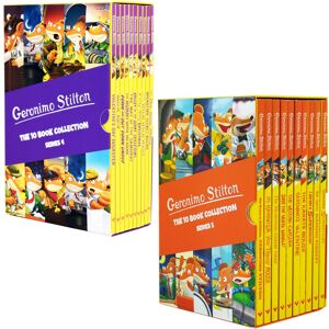 Geronimo Stilton Series 4 & 5 Collection 20 Books Box Set - Ages 5 years and up - Paperback Sweet Cherry Publishing