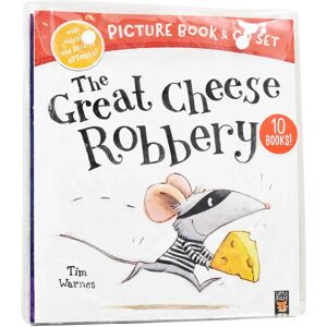 Great Cheese Robbery 10 Picture Books by Little Tiger - Ages 0-5 - Paperback Little Tiger Press Group