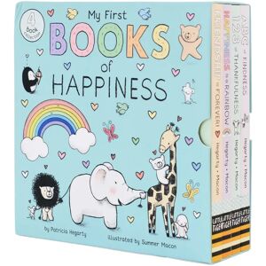 My First Books of Happiness 4 Books Collection Box Set by Patricia Hegarty - Ages 0-5 - Hardback Little Tiger Press Group