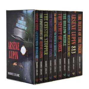The Complete Collection of Arsène Lupin by Maurice LeBlanc 10 Books Box Set - Fiction - Paperback Wilco Books