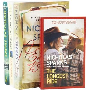 Nicholas Sparks 4 Books Collection Set - Fiction - Paperback Grand Central Publishing