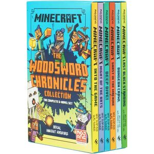 Minecraft The Woodsword Chronicles By Nick Eliopulos 6 Books Collection Set - Ages 9-14 - Paperback Farshore