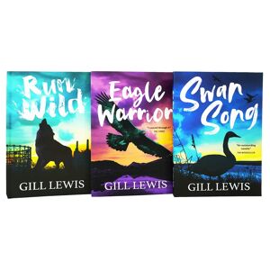 Gill Lewis 3 Books Collection Set (Run Wild, Eagle Warrior & Swan Song) - Ages 8-12 - Paperback Barrington Stoke Ltd