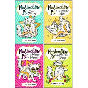 Marshmallow Pie the Cat Superstar Series 4 Books Collection Set By Clara Vulliamy - Age 6 years and up - Paperback HarperCollins Publishers