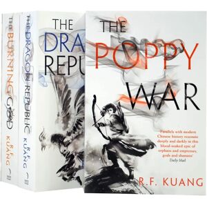 The Poppy War Series By R.F. Kuang 3 Books Collection Set - Fiction - Paperback HarperVoyager