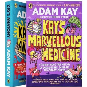 Kay's Anatomy/Marvellous Medicine by Adam Kay 2 Books Collection Set - Ages 9+ - Paperback Penguin