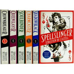 The Spellslinger Series by Sebastien de Castell: 6 Books Collection Set - Ages 16+ - Paperback Hot Key Books