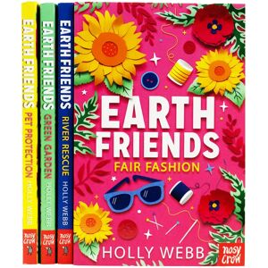 Earth Friends Series By Holly Webb: 4 Books Collection Set - Ages 7-12 - Paperback Nosy Crow Ltd